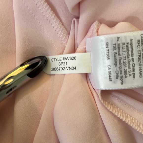 NWOT J.Crew Factory | Tie-front sleeveless blouse | Light Pink | Size M - Picture 14 of 14